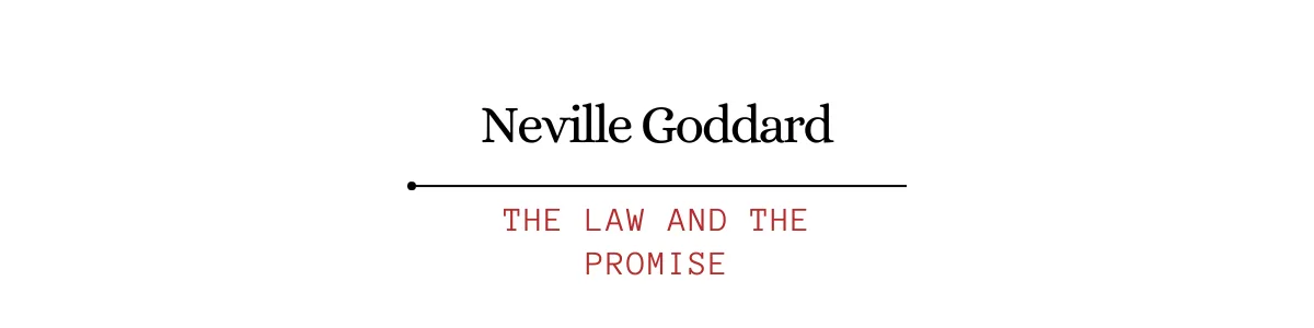 The Law and the Promise banner