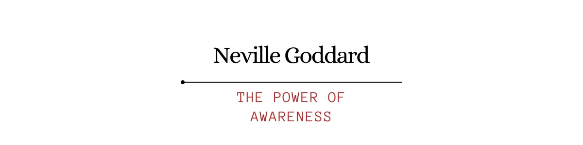 The Power of Awareness banner